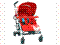 Прогулочная коляска Baby Care london_red